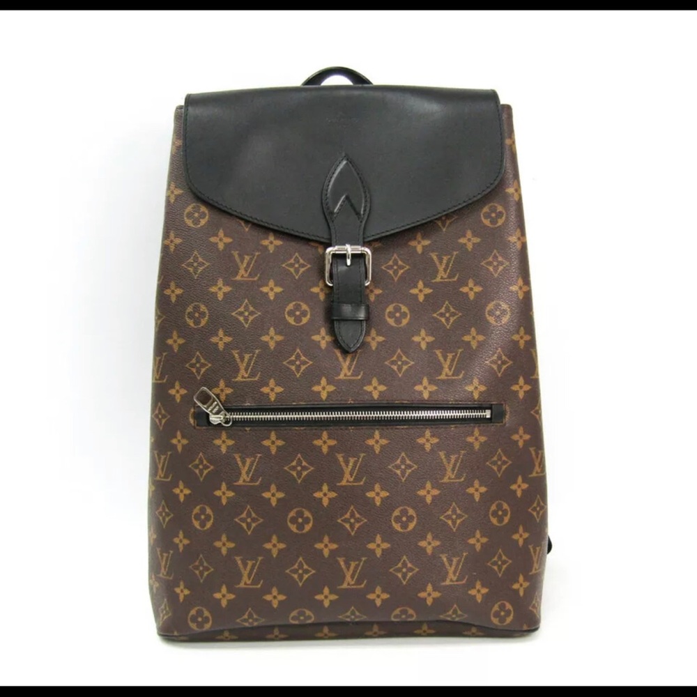 Louis Vuitton Monogram Macassar Parc Large Backpack